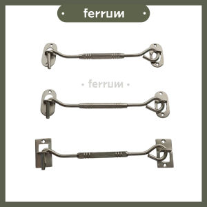 [ FERRUM ] Hak Angin Jendela Penahan Penyangga Jendela 8" Inch 20cm Steel Finishing Satin Nikel