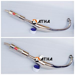 Knalpot Satria 2 Tak CLD monster Satria Hiu Satria Lumba Bahan Crom