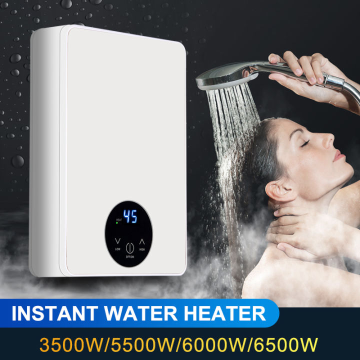 Instantaneous pumpless electric water heater with shower/EPYDLW01