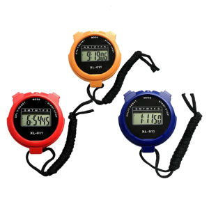 Portable Handheld Sports Stop Watch Coaches Timer Digital Display Fitness Timer Counter Chronograph Stop Watch