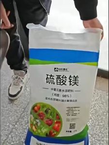 98% Magnesium Sulphate — Medium‑Element Water‑Soluble Foliar Fertiliser  98%硫酸镁叶面肥喷施中微量元素