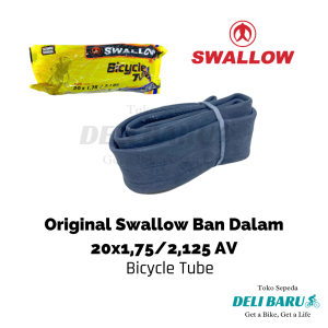 Swallow ban dalam 20 x 1.75 / 2.125 pentil motor sepeda bmx mini lipat