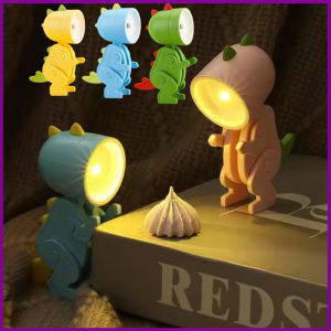 Mini Dinosaur Desk Lamp Led Night Lights Student Edition Bedside Learning Eye Protection Night Light