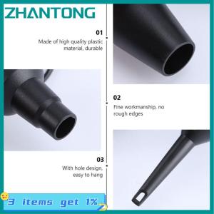 ZHANTONG 3 Sizes Nozzle Pump Nozzle Head Air Inflator Adaptor Replacement Nozzles Black