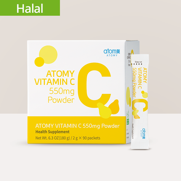 Heng SG Atomy Vitamin C 550mg Powder (2g x 90 sticks) 艾多美 维他命C粉