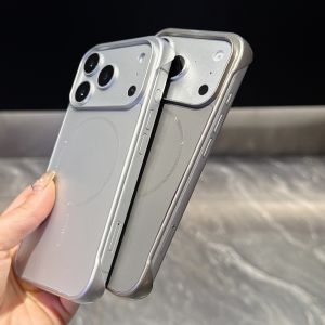 Luxury AG Matte Ultra Thin Magnetic Phone Case For iPhone 17 16 15 14 13 12 Pro Max Plating For Magsafe Hard Plastic Slim Cover