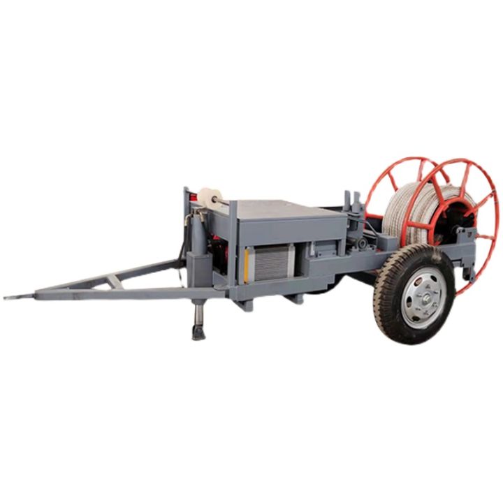 Hydraulic automatic rope winder electric hanging basket wire rope ...