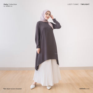 HAYNA Lizzy Tunik (Twilight) - Tunic Atasan Wanita Lengan Panjang