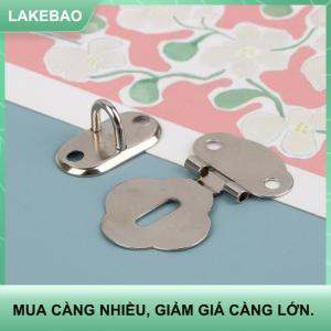 【LAKEBAO】 2 cặp khóa bản lề khóa móc khóa kim loại cho hộp trang sức sổ nhật ký