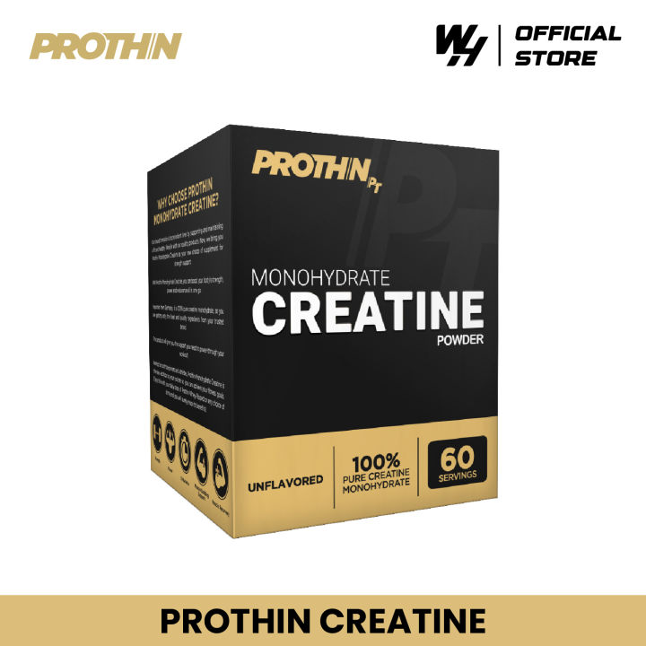 Prothin Philippines PROTHIN 100% Pure Creatine Monohydrate (60 servings) | Lazada PH