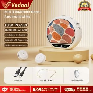 Portable Bluetooth Lavalier Microphone with Magnetic Anti-Howling System for Interviews and Content Creation