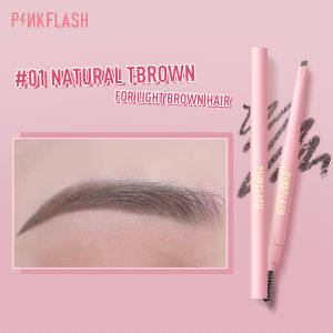 [BPOM] PINKFLASH OhMyEmoji  Pensil Alis Otomatis Lembut Long-Lasting 8h Tahan air  bukti keringat  Pigmented  E09