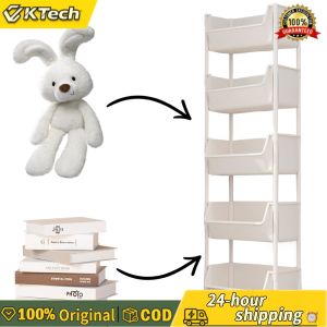 Plastic Kitchen and Office Cart with Wheels for Efficient Storage and Easy Mobility Durable Rolling Organizer