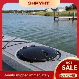 SHPYHT✨ Black Marine Hatch Cover Circular Detachable Deck Plate Waterproof for Boat Yacht Fishing Canoe Outdoor Replacement