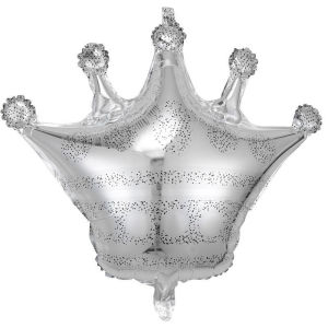 Bóng tráng nhôm vương miện nhỏ cho tiệc sinh nhật cho bé và trang trí đám cưới