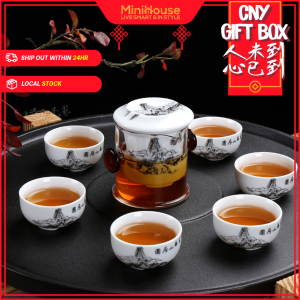 [miniHouse] Mini Chinese Tea Pot Set Optional Gift Box