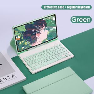 สำหรับเคสคีย์บอร์ดซัมซุงกาแล็กซีแท็บสำหรับ S6 Lite 10.4 ”S7 11” S8 11 ”S7 Plus S7 FE S8 Plus 12.4” A8 10.5 ”A7 10.4” ฝาครอบแท็บเล็ต