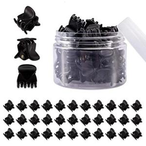 48pack Small Claw Hair Clip Neutral Color Hair Barrettes Children Hair Pin for Toddlers Girls and Women