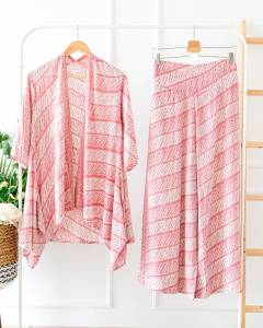 ONE SET OUTER BERLENGAN BATIK SET BAWAHAN ATASAN CARDIGAN BAWAHAN KULOT BASIC ONE SET KONDANGAN SET WANITA BATIK MODERN