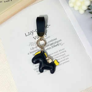Phụ Nữ Mới Da Charms móc khóa túi Keychain Phim Hoạt Hình Pony Ngựa Keyring Dễ Thương đồ trang trí hình động vật Phụ Kiện Trang Trí Quà Tặng