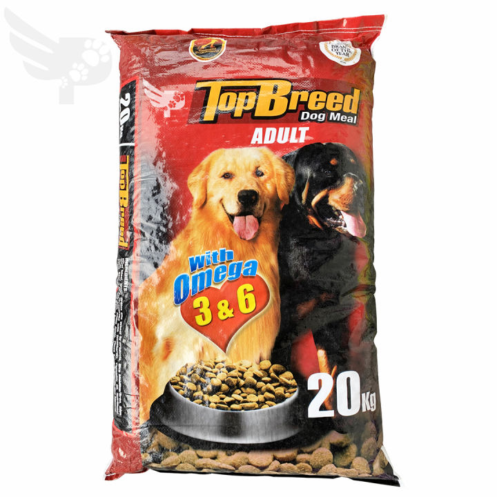 Top breed sale dog food puppy