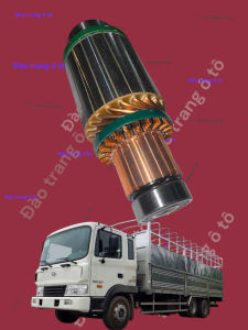 Ruột đề huyndai 15 tấn lõi đề xe ô tô huyndai 15 tấn 24v 10 then