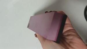 Hanson8 3000 # Grit Red Ruby Oilstone Millstone Large Ruby Sharpener Stone Grinder Polishing Whetstone Tool 200*50*25mm H5K8Q