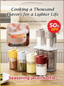 Canned Food Durable Condiment Jar Practicality Clear Markings Multifunction Storage Beautiful