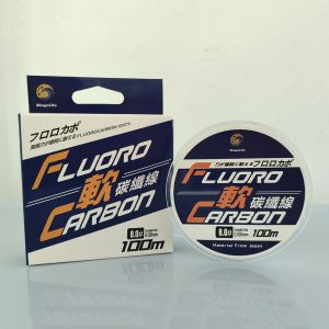 Fishing Line Fluorocarbon 100M Kawat Serat Karbon Senar Pancing Premium Kuat Bahan Kompleks Nilon Transparan