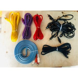 Harga 2PCS kabel RCA 2 to 2 kabel audio 2 pin 1M SD 4M CODE 02