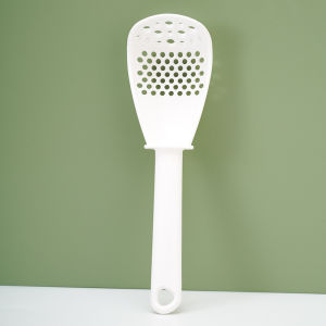 Kitchen Multi-functional Cooking Spoon Strainer Household Drain Spoon Potato Masher Spoon