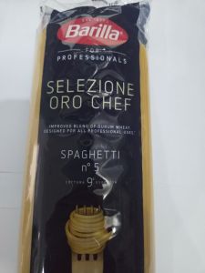 MÌ Ý SỢI TRÒN [Italia] BARILLA No 5 Selezione Oro Chef túi 1kg nhập khẩu Italia