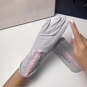 Sun Protection Glove Sports Sleeveless Gloves Fingerless Touchscreen Gloves Ice Silk Anti UV Gloves