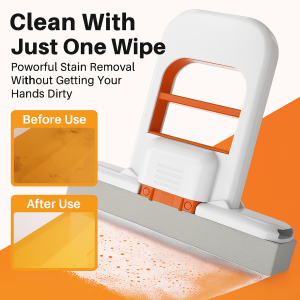 Washable Household Hands-Free Mini Mop Lazy Cleaning Tool Foldable Desktop Small Handsfree Mop 桌面迷你小拖把