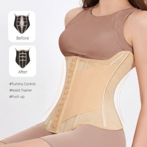 YSUNNY Fishbone Support Tummy Control Shapewear Push-up Chest Tight Girdle Body Shaper Fashion Belly Corset Belt Women