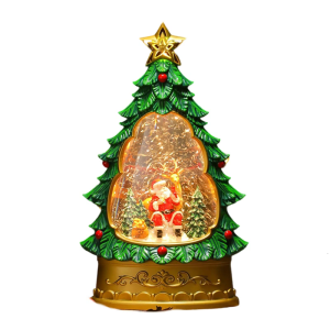 Multifunctional Holiday Music Tree Deck With Soft Glow LED Lighting Childproof PVC Matter For Indoor Festal Styling