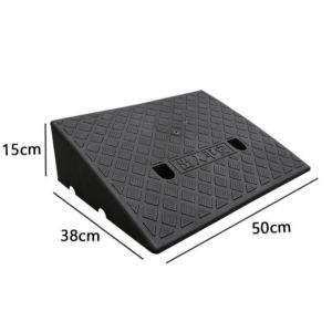 Cao 15cm-ĐEN (50x38x15) Dốc bục lên xuống bậc cầu dắt xe tải xe ô tô xe máy cầu dắt xe bục lên xuống xe tiện lợi