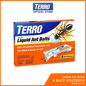 (Expiry July 2027) Terro Liquid Ant Baits (6 Bait Stations)