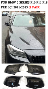 [READY STOCK] BMW 5 Series F10 F11 F18 PRE LCI 2010-2013 Rearview Mirror Shells Side Wing Mirror Cover Cap