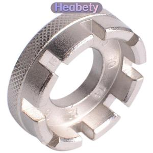 Heabety  Xe đạp nói núm vú cờ lê 8 cách rãnh Xe Đạp Bánh xe rim điều chỉnh cờ lê Multitool sửa chữa dịch vụ công cụ chìa khóa xe đạp công cụ đi xe đạp