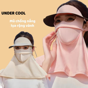 Khẩu Trang Chống Nắng Bảo Vệ Vùng Cổ Full Face Kèm Lưỡi Trai Che Nắng UNDERCOOL Bảo Vệ Da UPF50+ KT08