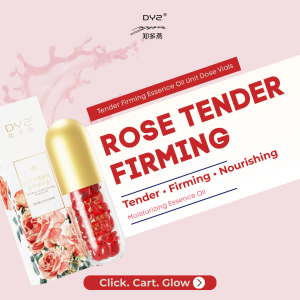 DYZ® Rose Tender Firming Essence Oil 0.5mL x 30 capsules | Science of Beauty · Power of Nature