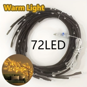 1.9m USB 96LED Willow Branch Lamp Night Light Room Wall Decoration Christmas Decoration Tree Light