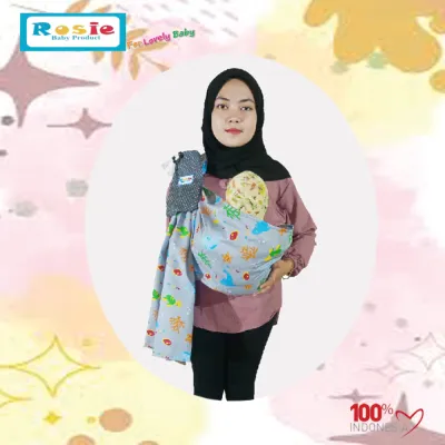 GR010 Gendongan Samping Multifungsi Saku Tali Rosie