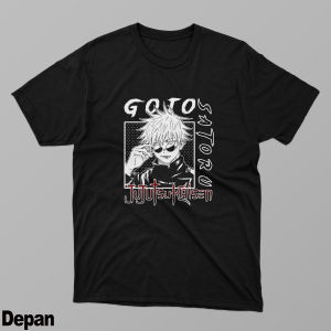 SUNOPY - KAOS ANIME JUJUTSU GOJO - DISTRO MURAH - KAOS KATUN BERKUALITAS MURAH - KAOS ANIME TERLARIS TERBARU Kaos Lucu Kaos Karakter