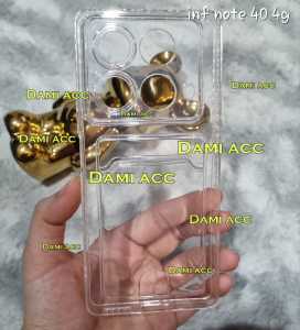 Case infinix note 40 4g infinix note 40 pro infinix note 40 pro plus hot 40 infinix hot 40 pro card case bening slot kartu soft case