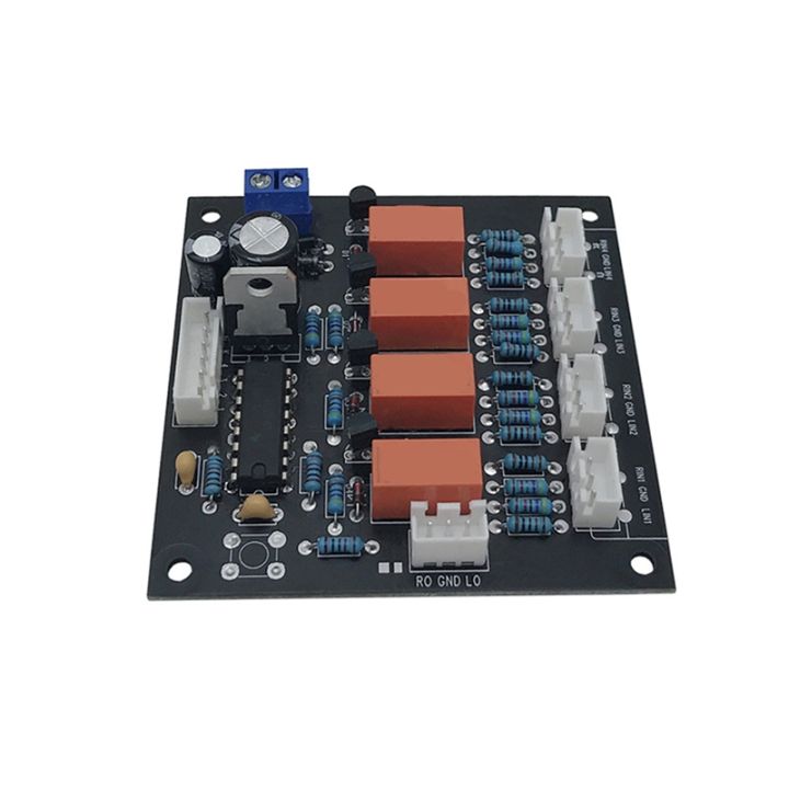 DIY Audio Source Switcher 4 Input 1 Output Hub Signal Switch Audio ...
