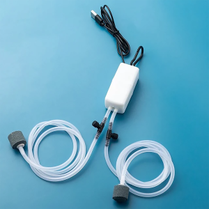USB Oxygen Pump For Aquarium Fish Tank Air Pump Mini Oxygen Pump With Airstone And Hose