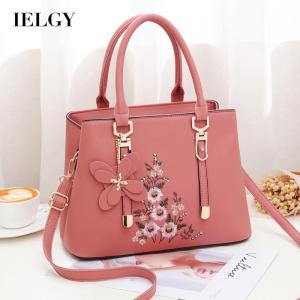 IELGY Eli Túi Đưa Thư Thời Trang Sức Chứa Lớn Đơn Giản Bằng Da Mềm