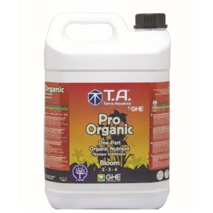 Terra Aquatica/GHE Pro Organic Bloom 5 Litres (General Organic Thrive Highly concentrated fully Organic 1-part liquid nutrient Bioponics Soil Hydroponics Coco NPK 2-3-4 Applicable for organic cultivation)